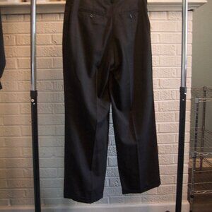 Men's Black and Grey Trousers